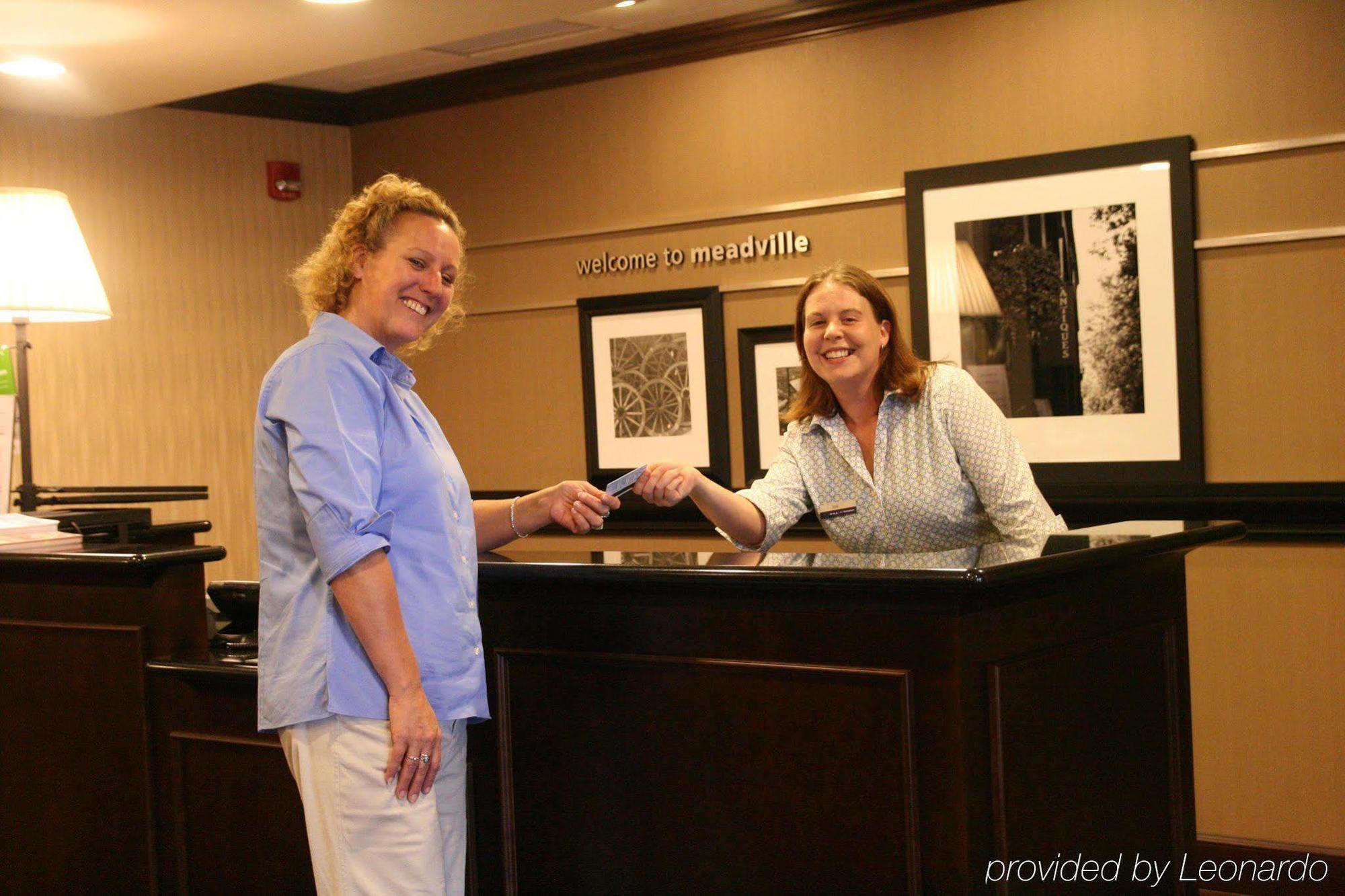 Hampton Inn Meadville Interieur foto