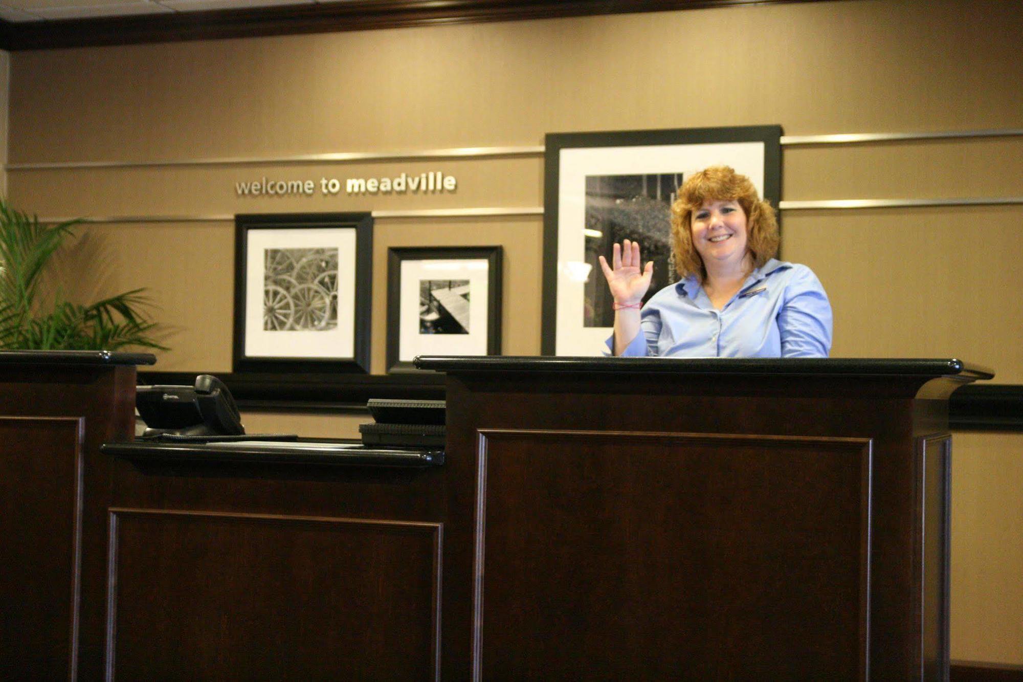 Hampton Inn Meadville Interieur foto